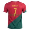 Maillot de Supporter Portugal Ronaldo 7 Domicile Coupe du Monde 2022 Pour Homme